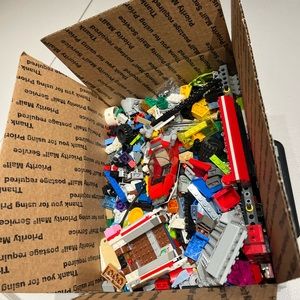 Lot of 5 LB Lego Various Mixed Lego Bricks Pieces Blocks Parts Original 5lb Toys